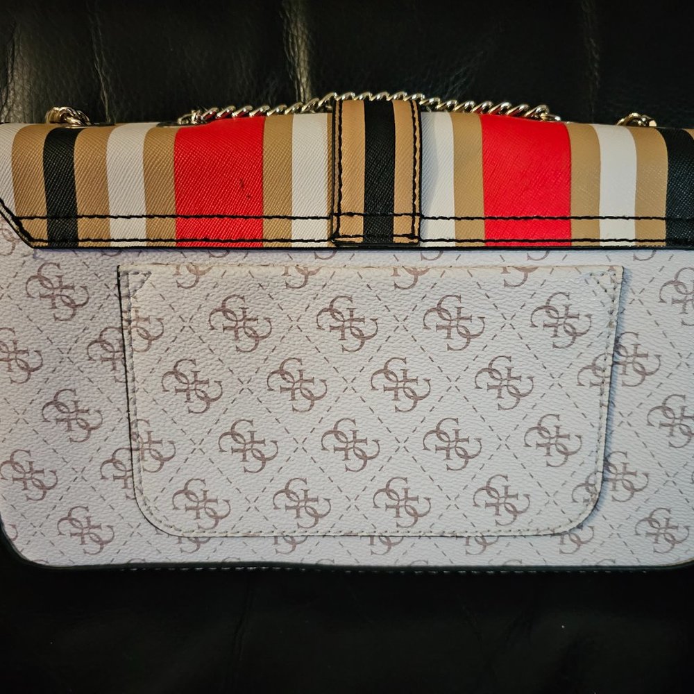 GUESS STRIPE BAG - Picture 2 of 11